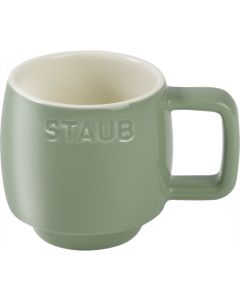 Staub Tasse 100 ml, Eukalyptus, Keramik