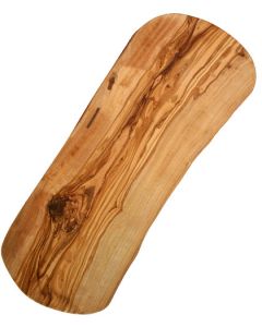 Olivenholz Schneidbrett Naturschnitt, ca. 30 cm