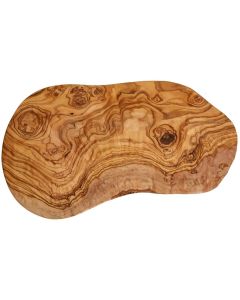 Olivenholz Schneidbrett Naturschnitt, ca. 35cm