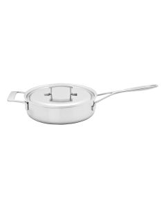 Demeyere Industry 5 Stieltopf niedrig, geschlossener Rand, Ø24cm 