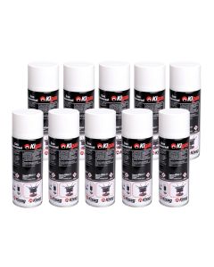 Kisag Kigas Universalgas 10x Nachfüllflaschen (inkl. Adapter)