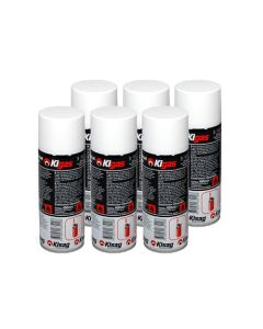 Kisag Kigas Universalgas 6x Nachfüllflaschen (inkl. Adapter)