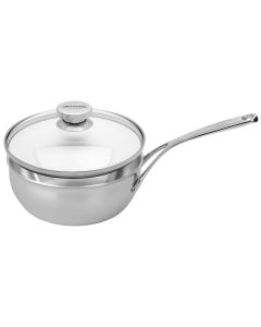 Atlantis Konische Sauteuse mit Glasdeckel, Ø20cm