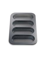 Küchenprofi BAKE ONE Mini-Baguette-Form 4er