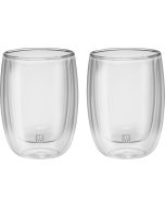 Sorrento Doppelwandiges Glas Kaffee 2er Set
