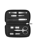 Zwilling Twinox Maniküre Pediküre Set 6-tlg., Leder, Schwarz