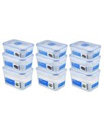 LocknLock Set gleiche Deckel, 9-tlg. (21 x 14,6 cm)