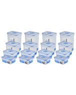 LocknLock Set gleiche Deckel, 16-tlg. (13,5 x 10,2 cm)