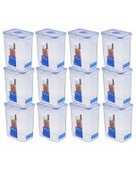 12 x LocknLock Dose rechteckig 1,8 l (HPL813/12)