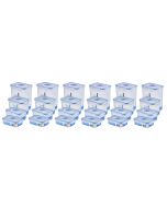 LocknLock Set gleiche Deckel, 24-tlg. (15,1 x 10,8 cm)
