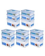 LocknLock Set gleiche Deckel, 15-tlg. (20,5 x 13,4 cm)