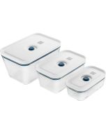 Zwilling Fresh & Save Vakuum Boxset, S/M/L, 3-tlg, Borosilikatglas, La Mer